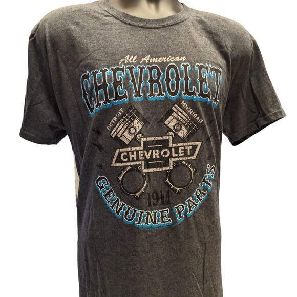 Chevrolet T Shirt Mens XL Gildan Softstyle All American Graphic Tee Ring Spun - Picture 1 of 13